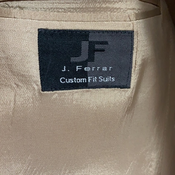 J. FERRAR Suit Coat Sz 42R - Picture 10 of 12
